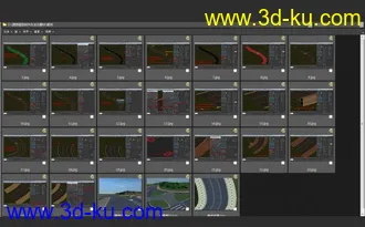 道路模型制作方法及素材的图片