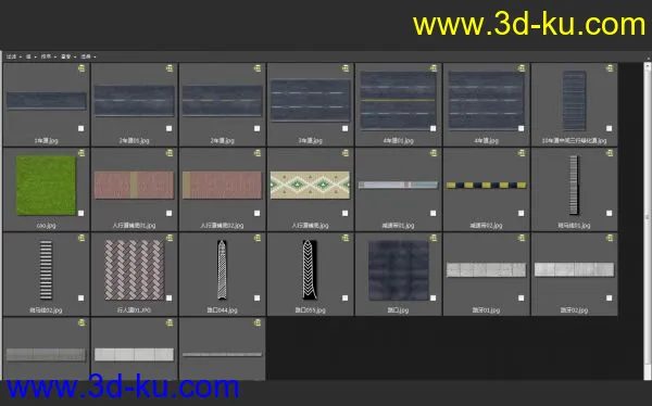 道路模型制作方法及素材的图片2