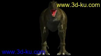 3D打印模型仿真    霸王龙 及骨骼   三角龙 及骨骼的图片