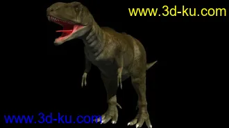 3D打印模型仿真    霸王龙 及骨骼   三角龙 及骨骼的图片