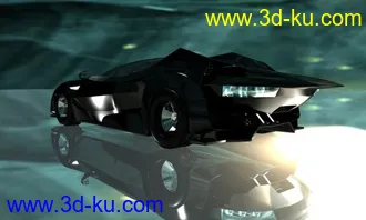 3D打印模型更改过材质的车的图片
