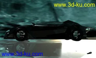 3D打印模型更改过材质的车的图片