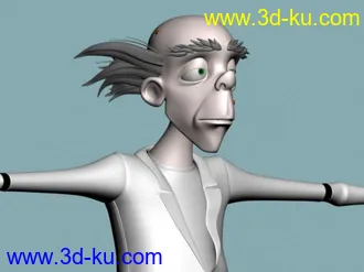 科学家卡通模型（国外文件）的图片
