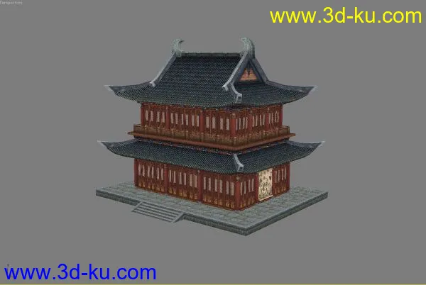 3D古建模型的图片1