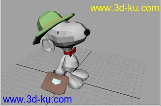 3D打印模型snoopy的图片