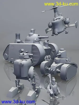 3D打印模型“格林机枪”里的一些东西~的图片