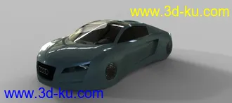 3D打印模型新作得奥迪概念车RSQ不知道有人发过没！的图片