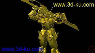 3D打印模型强袭高达的图片