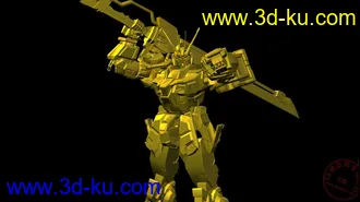 3D打印模型强袭高达的图片
