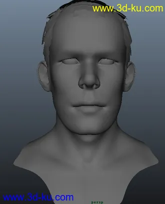 3D打印模型基础人头的图片