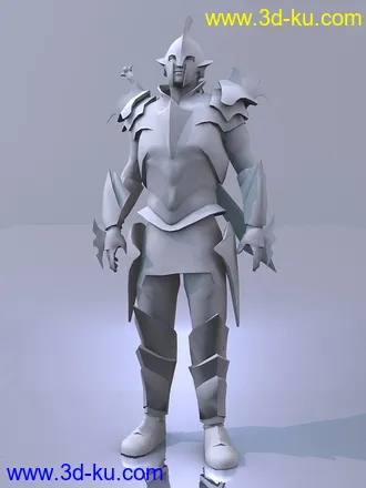 3D打印模型神界2人物 有贴图 没整理的图片