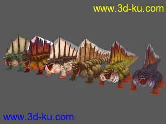 3D打印模型永恒之塔的一些怪物，已经搜索过论坛，暂时没有发现有人发。的图片