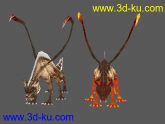 3D打印模型永恒之塔怪物第二季的图片