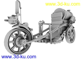 3D打印模型三輪車的图片