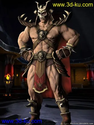 3D打印模型Mortal Kombat ((真人快打)) Shao Kahn的图片
