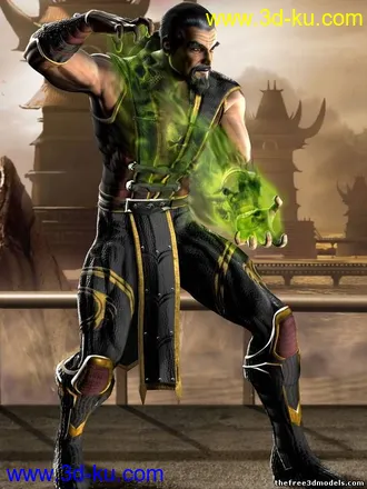 3D打印模型Mortal Kombat ((真人快打)) Shang Tsung的图片