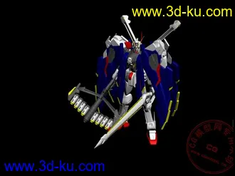 3D打印模型CROSSBONE GUNDAM X-1 FULL CLOTH的图片