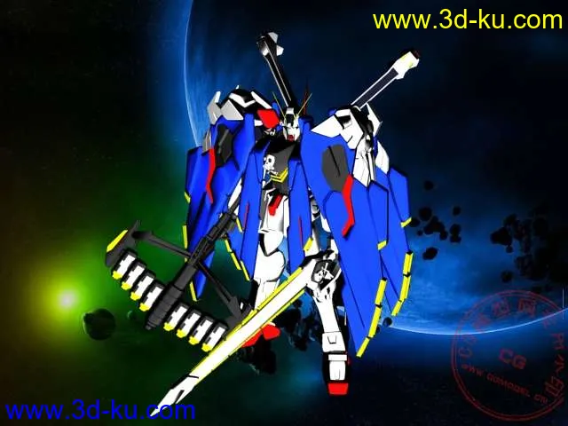 CROSSBONE GUNDAM X-1 FULL CLOTH模型的图片2