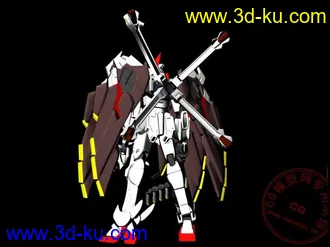 3D打印模型CROSSBONE GUNDAM X-1 FULL CLOTH的图片