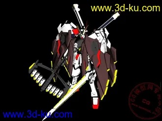 3D打印模型CROSSBONE GUNDAM X-1 FULL CLOTH的图片