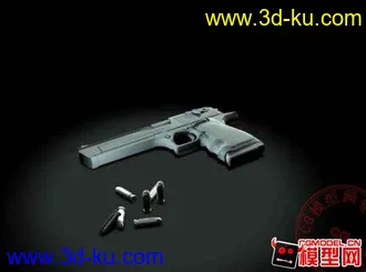 3D打印模型沙漠之鹰的图片