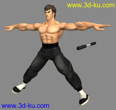 拳皇《街霸4》模型合集，共25个角色 标姿带贴图的图片7