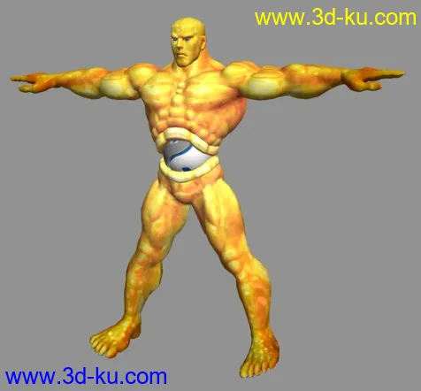 拳皇《街霸4》模型合集，共25个角色 标姿带贴图的图片27