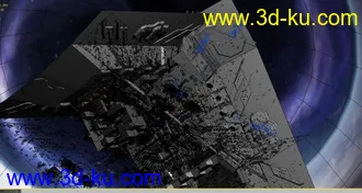 3D打印模型月球变形金刚CG场景MAX的图片