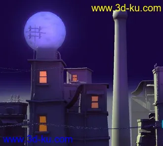 3D打印模型maya都是夜景一个的图片