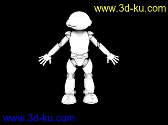 3D打印模型刚做了个机器人，求拍砖的图片