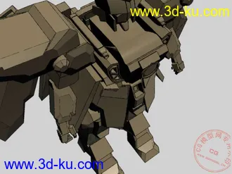 刚渲的机器人模型的图片