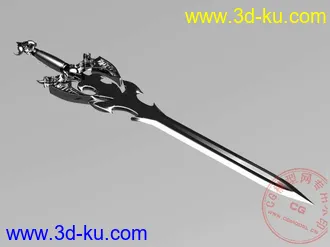 3D打印模型剑的图片