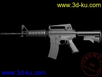 3D打印模型M4A1的图片
