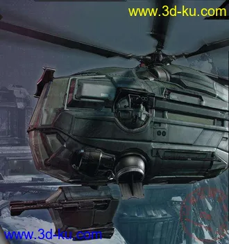 3D打印模型直升飞机的图片