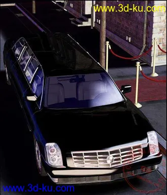 3D打印模型2007 limo car的图片