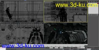 3D打印模型高达一个的图片