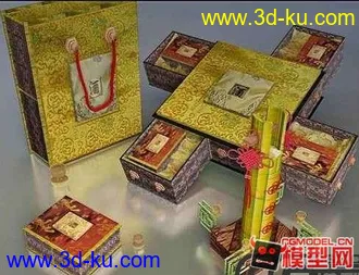3D打印模型酒包装设计的图片
