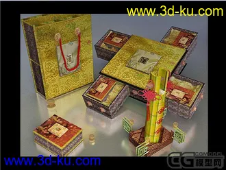 3D打印模型酒包装设计的图片