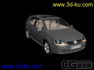 3D打印模型VW_GolfV轿车的图片