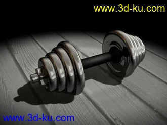3D打印模型小哑铃一个的图片
