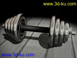 3D打印模型小哑铃一个的图片