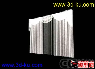 3D打印模型欧式窗帘的图片