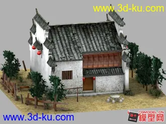 3D打印模型安徽的建筑的图片