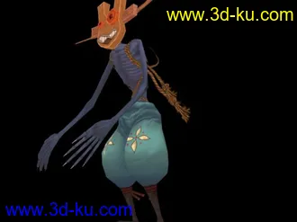 3D打印模型木头人的图片