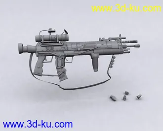 3D打印模型抢的图片