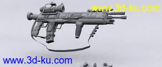 3D打印模型抢的图片