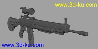 3D打印模型枪的图片