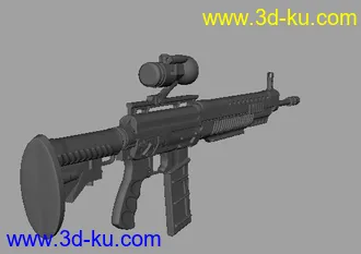 3D打印模型枪的图片