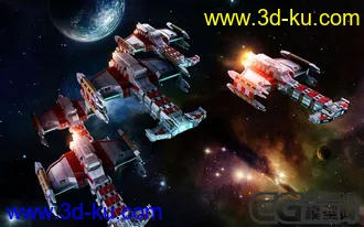 3D打印模型星际争霸-人类大舰（静帧）的图片