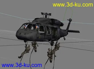 3D打印模型一个直升机的图片